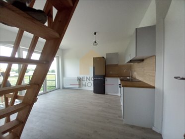 Nowoczesne 2-pokojowe mieszkanie z balkonem, gotowe do wprowadzenia mieszkanie Krzeptów