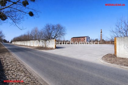 Działka inwestycyjna 5145 m² z halą i mediami w Małej Wsi działka Mała Wieś, Warszawska