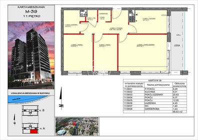 mieszkanie na sprzedaż 67m2 mieszkanie Bydgoszcz, Toruńska