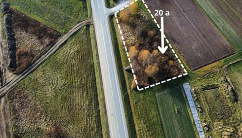 działka na sprzedaż 2000m2 działka Stobierna