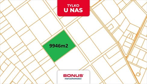 działka na sprzedaż 9946m2 działka Warszawa, Białołęka, Łąkowa