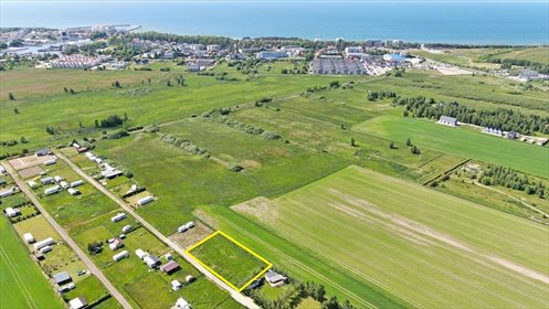 działka na sprzedaż 1285m2 działka Darłowo, Poziomkowa