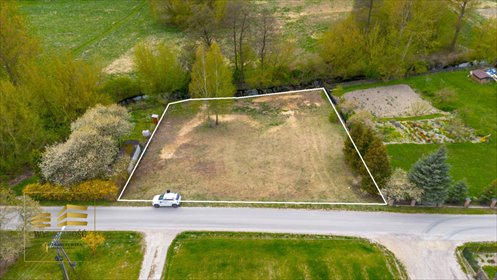 Do sprzedania działka budowlana nad rzeką w Mętowie 1716 m² działka Mętów