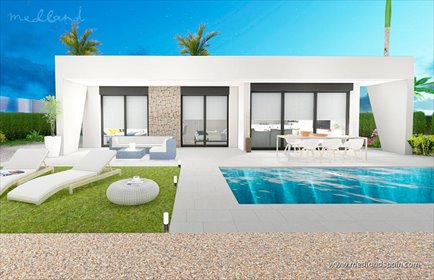 Nowoczesna willa z basenem i dużym ogrodem dom Murcja