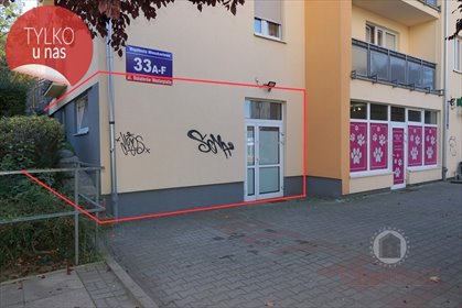 Lokal użytkowy 60 m² - parter - bez barier w Gorzowie lokal użytkowy Gorzów Wielkopolski, Os. Piaski, Bohaterów Westerplatte 33