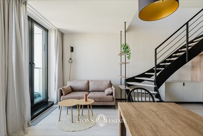 Dwupoziomowy apartament 53 m² w nowoczesnej inwestycji mieszkanie Warszawa, Wola Nowolipki, Aleja Solidarności