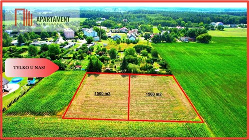 działka na sprzedaż 1500m2 działka Toporzysko