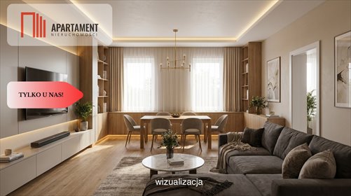Sprzedam przestronne 3-pokojowe mieszkanie bezczynszowe 71,5 m² w Żórawinie mieszkanie Żórawina