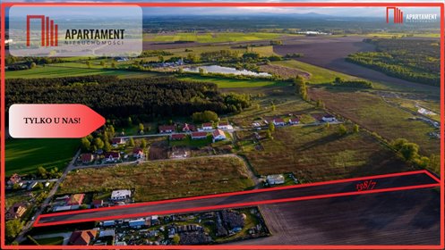 działka na sprzedaż 1500m2 działka Miłoszyce, Harcerska