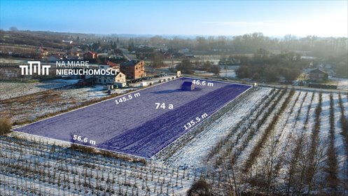 działka na sprzedaż 7400m2 działka Koprzywnica, Krakowska
