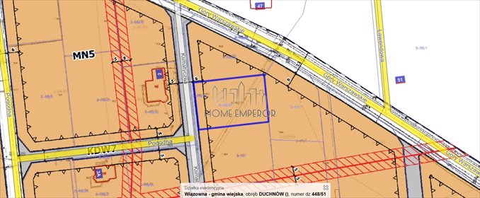 działka na sprzedaż 1000m2 działka Duchnów, Klimatyczna