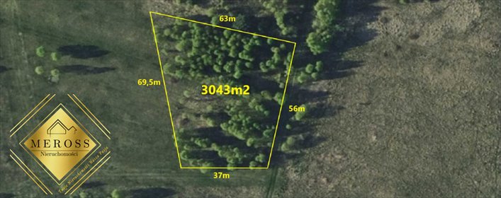 Zapraszam do zakupu działki 3043 m² pod zabudowę mieszkaniowo-usługową działka Wola Mokrzeska