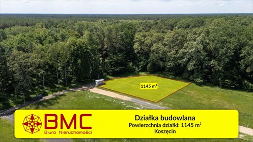 Zapraszam do zakupu działki 1145 m² w Koszęcinie działka Koszęcin, Piaskowa