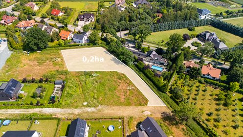 Działka 2000 m² pod dom jednorodzinny w Żernikach Małych działka Żerniki Małe, Jesionowa
