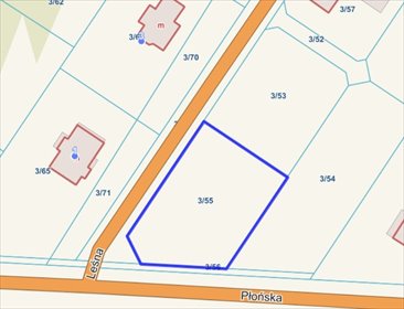 Działka budowlana 1379 m2 - spokojna okolica Borkowa działka Borkowo, Leśna