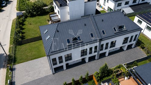 Zapraszam do obejrzenia nowoczesnego bliźniaka 162 m² z garażem i ogrodem mieszkanie Warszawa, Wawer, Poprawna