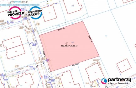 działka na sprzedaż 901m2 działka Gdańsk, Wzgórze Mickiewicza, Jacka Soplicy