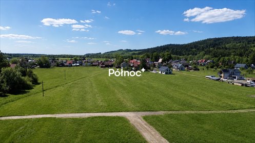 Działka budowlana 1151 m² w spokojnej okolicy Harklowej działka Harklowa