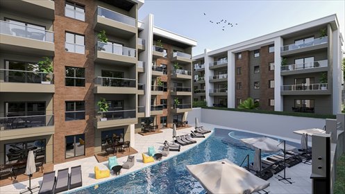 Nowe 3-pokojowe apartamenty z basenem i ogródkiem mieszkanie Aydın, İkiçeşmelik, Kuşadası, Aydın
