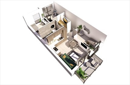 mieszkanie na sprzedaż 69m2 mieszkanie Rzeszów, Zawiszy Czarnego