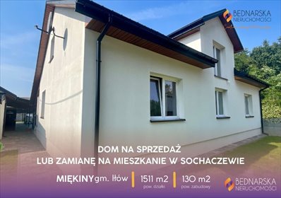 dom na sprzedaż 130m2 dom Miękiny