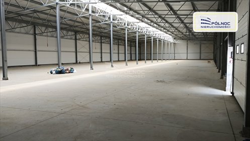 magazyn na wynajem 2700m2 magazyn Okmiany