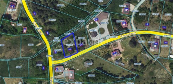 działka na sprzedaż 1088m2 działka Koziegłowy, Rosochacz