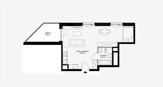 mieszkanie na sprzedaż 41m2 mieszkanie Warszawa, Wola, Czyste, Kolejowa