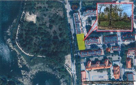 Działka na sprzedaż w Olsztynie, 998 m², atrakcyjna oferta działka Olsztyn, Leśna
