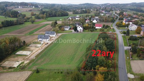 Działka budowlana 2220 m² z mediami, pod dom lub działalność. działka Bilczyce