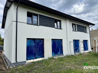 Nowoczesny bliźniak 135 m² z garażem i tarasem dom Grabówka, Jodłowa