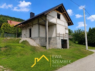 Nowy dom w górach, stan surowy, 131 m², zapraszam dom Sucha Beskidzka