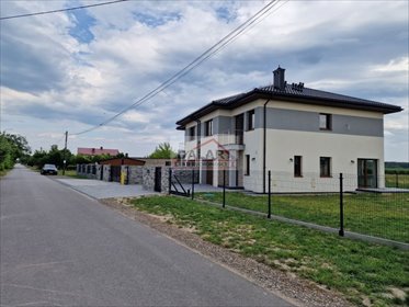 Nowoczesny bliźniak 157 m² z garażem, Premium. dom Chynów, Grobice