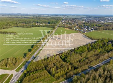 Zapraszam do inwestycyjnej działki 47 551 m² z potencjałem zabudowy do 10 000 m² działka Jagatowo