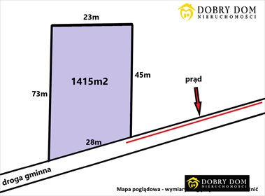 działka na sprzedaż 1415m2 działka Stanisławowo