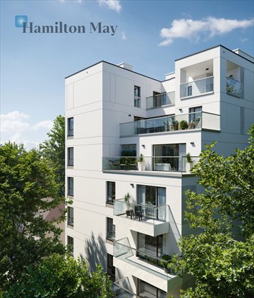 Luksusowy apartament 54 m² z tarasem 39 m² na Saskiej Kępie mieszkanie Warszawa, Praga-Południe, Genewska