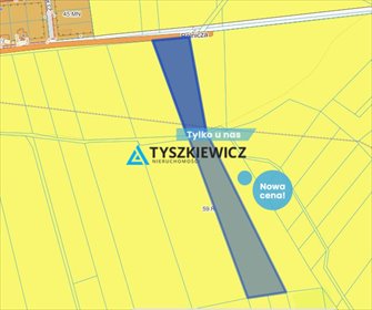 działka na sprzedaż 15800m2 działka Reda, Rolnicza