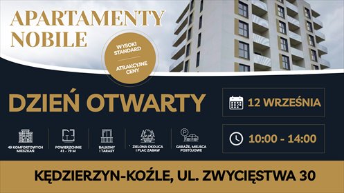 3-pokojowe mieszkanie z balkonem i widokiem na las - polecam! mieszkanie Kędzierzyn-Koźle
