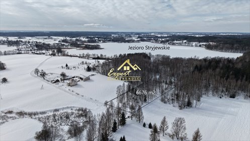 działka na sprzedaż 6676m2 działka Stryjewo