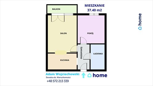 mieszkanie na sprzedaż 37m2 mieszkanie Rzeszów, Piastów