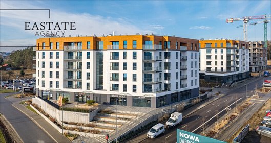 Narożny lokal usługowo-handlowy 58 m² z witrynami lokal użytkowy Gdynia, Dąbrowa, Zbigniewa Kupca