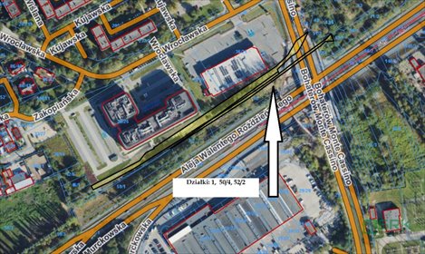 działka na sprzedaż 3546m2 działka Katowice, Zawodzie, Bohaterów Monte Cassino