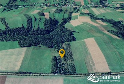Sprzedam malowniczą działkę 2,89 ha z widokiem na Pogórze działka Bircza, Kuźmina