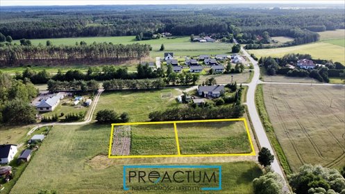 Działka 1690 m² z warunkami zabudowy w Zaroślach działka Zarośle Cienkie
