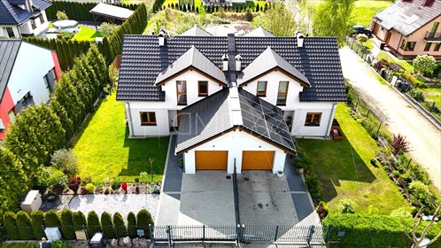 Nowoczesny dom 151 m² z garażem (spokojna okolica) dom Katowice, Podlesie