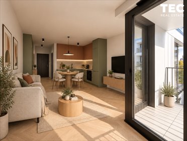 Nowoczesne 27 m² z loggią w prestiżowej inwestycji polecam! mieszkanie Kraków, Grzegórzki, Grzegórzki, Mogilska