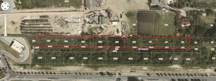 Działki pod zabudowę wielorodzinną z mediami - 1257 m² działka Kalisz, Budowlanych