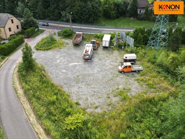 Działka 1679 m² w Komorowicach Krakowskich - pod działalność działka Bielsko-Biała, Komorowice Krakowskie