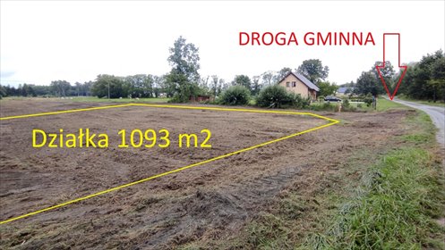 działka na sprzedaż 1093m2 działka Goleniów, Goleniów, Żółwia Błoć
