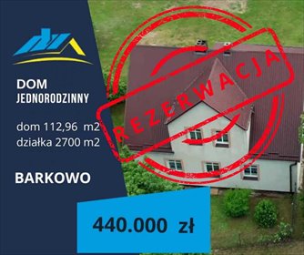 dom na sprzedaż 158m2 dom Barkowo